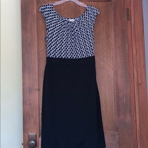Merona Black and white sleeveless Dress